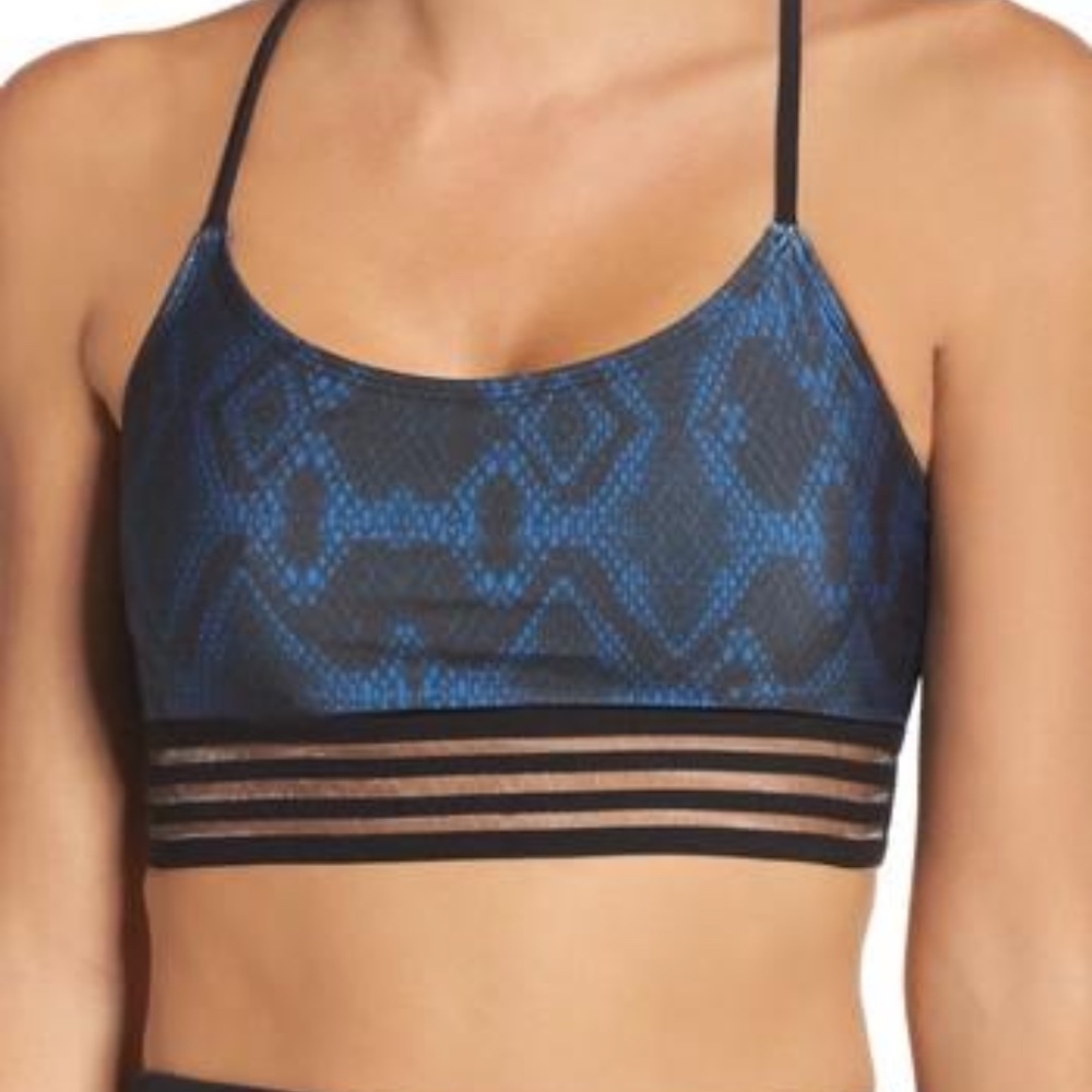 Ritz Bra in Navy Python by Onzie